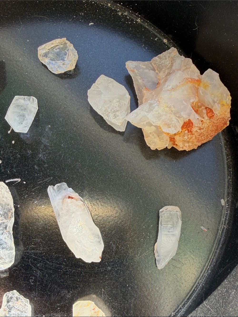 Clear Quartz Crystal Lot - White/Clear Accent Stones - Hand Found From Arkansas - Picture 10 of 12